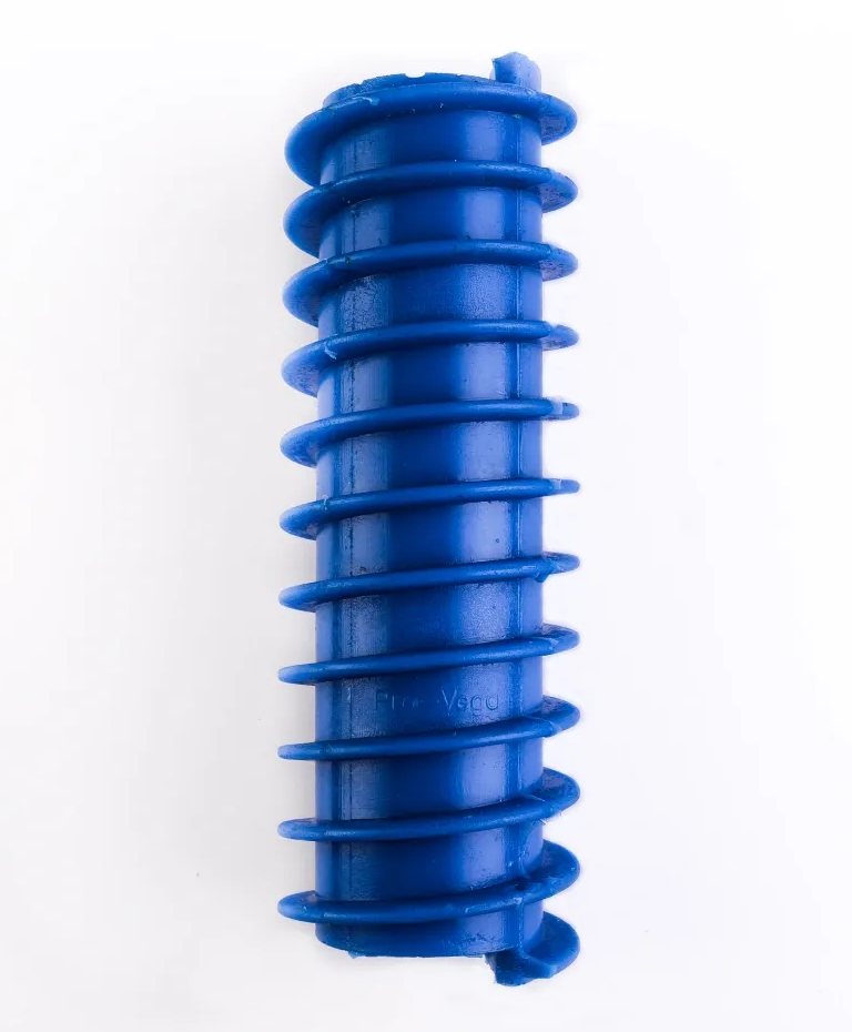 Kompletna tuleja spiralna niebieska z&nbsp;wieloma zwojami